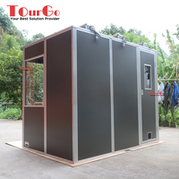 Cabine d'interprétation simultanée portable TourGo pour cabines de traduction pour trois personnes