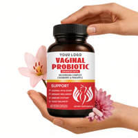 Service de Fabrication OEM : Capsules Prébiotiques et Probiotiques Vaginales pour Femmes – Complément pour la Santé Intestinale Féminine