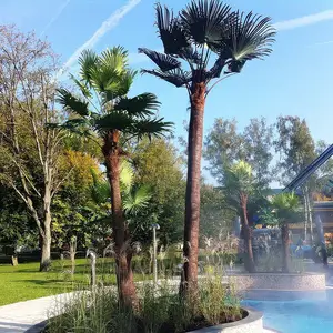 3 metri di Altezza Esterno Artificiale Palm Tree Per Il Giorno di San Valentino Decorazioni