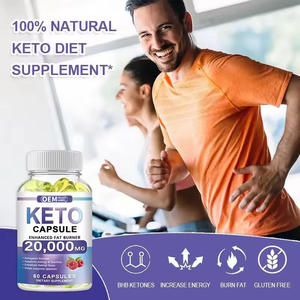 OEM/ODM/OBM quente vendendo o extrato vegetal Keto cápsulas do queimador gordo do emagrecimento Keto cápsulas para o cuidado saudável - Product Image 4