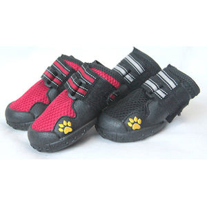 Chaussures <span class=keywords><strong>de</strong></span> <span class=keywords><strong>pluie</strong></span> réfléchissantes en coton pour chien <span class=keywords><strong>de</strong></span> la <span class=keywords><strong>marque</strong></span> LGO, style classique sportif et mignon, imperméables pour protéger les pattes des chiens en hiver - Product Image 2