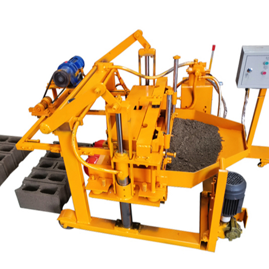 On Sale Automatic Mobile Cement Hollow Block and Industry Brick Paver Making Machinery with Gearbox