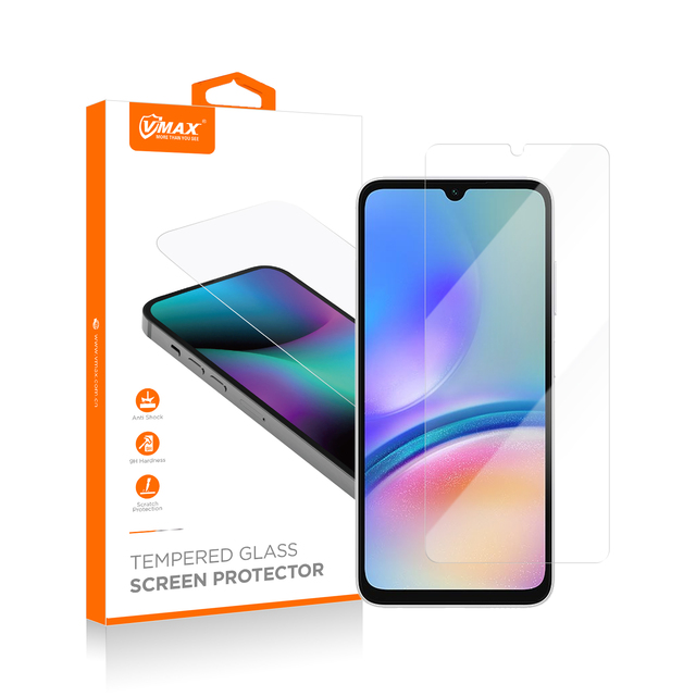 For Galaxy A05 Anti-Fingerprint Tempered Glass Protective Screen Protector Film for Samsung A14 A15 A25 A05S A34 A54 A73 5G M44