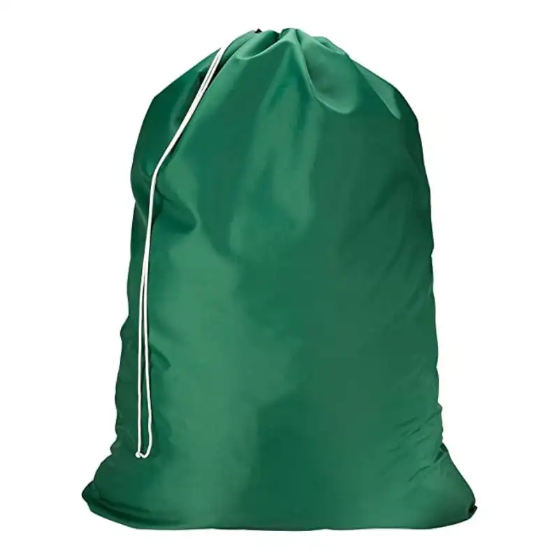 ロック式巾着クロージャーと洗える大きなバッグは、ランドリーバスケットに合うか、十分に丈夫なナイロンランドリーバッグを妨げます