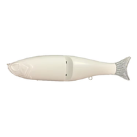 Leurre de pêche à la carpe multi-articulé 120 mm, appât dur en ABS avec estampage doré, couleur personnalisable DIY, leurre bionique pour eau salée et pêche en haute mer
