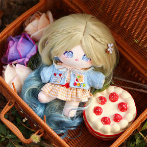 Perruques de <span class=keywords><strong>poupée</strong></span> American Girl jaune 20cm - Product Image 4