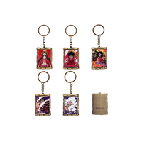 Llavero de Aleación de One Piece Luffy GEAR 1-5, Clásico de Japón, Mercancía de Anime, Decoración Colgante, Figura de Anime Japonés ACG