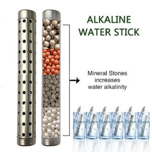 Tige de filtre en acier inoxydable 304 Bâton d'eau alcaline en pierre de filtre intégré avec tube et boîte en aluminium - Product Image 4