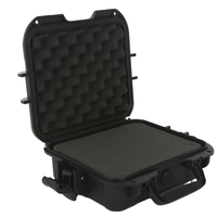 Boîte à Outils Complète Robuste et Étanche en Mousse EVA avec Poignée pour Rangement de Montres, Appareils Photo et Drones