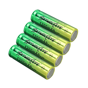 Skywolfeye 14500 Lithium Ion <b>Battery</b> 1200mAh <b>3.7V</b> Rechargeable For Flashlight - Product Image 2