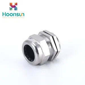Hoonsun M18x1钢IP68电缆密封套制造商，可调5-10毫米电缆密封套保护器