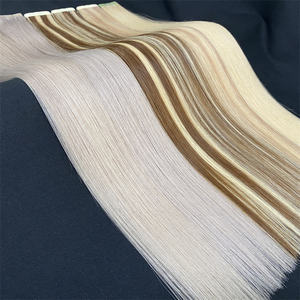 Commercio all'ingrosso della fabbrica 12A vergine dei <span class=keywords><strong>capelli</strong></span> umani extension per le donne 16-24 pollici naturale nastro adesivo-In <span class=keywords><strong>capelli</strong></span> - Product Image 6