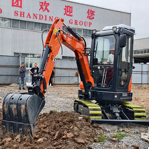 Livraison Gratuite SHANDING Mini-Excavatrice 1 Tonne 2 3.5 Pelle CE EPA Moteur Chariot sur Chenilles Petite Machine d'Excavation - Product Image 3