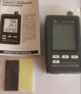 Moniteur d'humidité et de température 3 canaux MHB-382SD MHT-381SD avec enregistreur de données barométrique à bon prix - Product Image 4