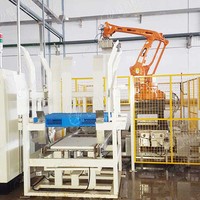 Leadworld — sac automatique de graines de ciment, emballage de haricots en coton, Robot, babouche, système de pallissage, Machine pour emballer le riz