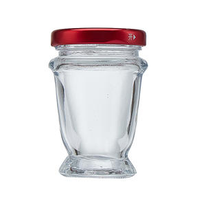 Nieuwe design lege 50ml glazen pot met schroefdeksel voor voedselconservering, pudding, eetbare vogelnestjes, visdarm, honing, jam, kaviaar - Product Image 5