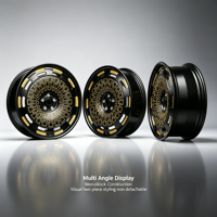 Nouvelles jantes de course forgées géométriques rétro pleine face 6061-T6 5x112/5x120 pour berlines de luxe et grands SUV, amélioration pour Cullinan Phantom