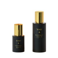 Flacon en verre à émulsion liquide, avec ligne verticale, pour essence, lotion, crème, avec pulvérisateur à pression, flacon séparé