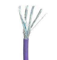 Kabel Ethernet Cat7 berpelindung ganda S/FTP 23AWG LSZH kabel LAN jaringan CAT 7 kabel komunikasi kategori produk