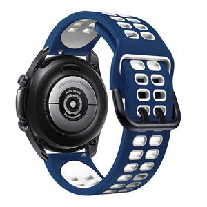 Cinturini per orologi in Silicone da 22mm per cinturini per orologi in Silicone <span class=keywords><strong>Huawei</strong></span> GT3 <span class=keywords><strong>GT2</strong></span> <span class=keywords><strong>Pro</strong></span> GT Runner da 46mm - Product Image 4