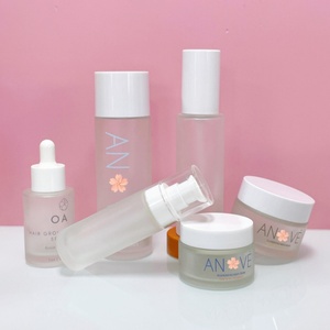 Flacon pompe à lotion vide de luxe en verre de 1 oz, flacon compte-gouttes pour huile, emballages cosmétiques, pot en verre pour crème - Product Image 4