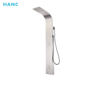HANC-<span class=keywords><strong>Columna</strong></span> <span class=keywords><strong>de</strong></span> <span class=keywords><strong>ducha</strong></span> <span class=keywords><strong>de</strong></span> Panel <span class=keywords><strong>de</strong></span> acero inoxidable, mezclador eléctrico inteligente con Control <span class=keywords><strong>de</strong></span> temperatura para Baño - Product Image 3