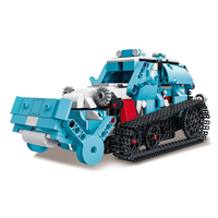 Juguete Educativo XMORK, Robot de Bloques de Construcción de Plástico ABS de 40 Piezas con Control Remoto y Tres Transformaciones para Edades de 8 a 13 Años