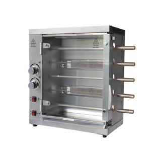 Macchina per Pollo Arrosto in Acciaio Inox, <span class=keywords><strong>Girarrosto</strong></span> a Gas per Kebab e BBQ, Attrezzatura per Ristoranti - Product Image 1