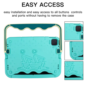 <span class=keywords><strong>เคส</strong></span> HGD HGD2101 สำหรับเด็ก ทนทาน <span class=keywords><strong>กัน</strong></span><span class=keywords><strong>กระแทก</strong></span> มีหูหิ้วและขาตั้ง สำหรับ <span class=keywords><strong>iPad</strong></span> รุ่นที่ 9 8 7 ขนาด 10.<span class=keywords><strong>2</strong></span> นิ้ว และแท็บเล็ต Xiaomi สำหรับเด็ก - Product Image 4