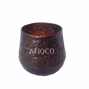 Bougeoirs votifs en fer antique modernes faits à la main et pots de cire de haute qualité pour les mariages à la maison et les décorations de table de Pâques - Product Image 2