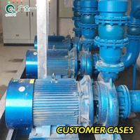 Pompa Booster Sirkulasi Air Dingin Satu Tahap Bertekanan Tinggi GUANG QUAN YI KTZ Berbahan Besi Cor dengan Kopling Langsung untuk Pendinginan Industri