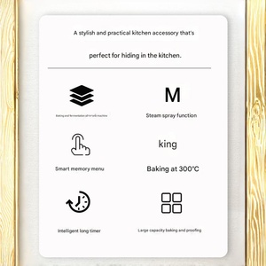 Horno Combinado Compacto con Fermentadora para Panaderías Privadas, con Control Digital <span class=keywords><strong>de</strong></span> Humedad y Cocción Uniforme Asistida por Ventilador - Product Image 5