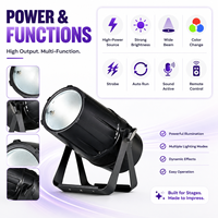 Projecteur de Scène LED COB 300W Étanche IP65 pour Mariages, Lumière Blanche Froide/Chaude, Zoom Variable, Tendance et Performant