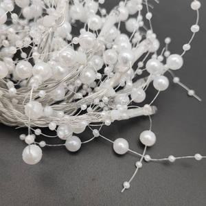 Guirnalda de Luces LED de 2.4m con 20 Luces, Funciona con Pilas, para Decoración de Bodas, Fiestas, Cumpleaños, Luz Blanca Cálida, Cable <span class=keywords><strong>Transparente</strong></span> - Product Image 3