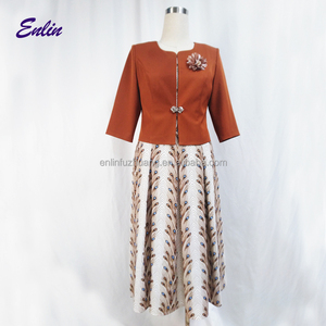 Traje de Falda y Vestido Elegante de Alta Calidad para el Mercado Africano e Indio - Product Image 1