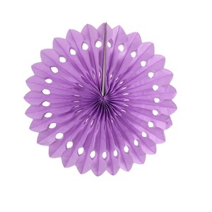 Abanico de papel con diseño de panal de abeja brillante para decoración de techos y paredes en fiestas y festivales - Product Image 5