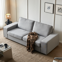 111196Q Quanu qualité nouveau canapé moderne ensemble meubles Design doux pourrait canapé ensemble tissu vivant populaire tissu canapé meubles de maison