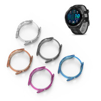 Étui robuste pour montre connectée Garmin Forerunner 965 265 265S 245 245M 645 645M, coque de protection antichoc en plastique TPU souple