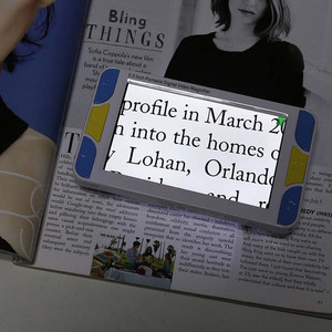 5,0 "HD de pantalla LCD (800X480) mini portátil de mano vídeo lupa para la baja visión SIDA <span class=keywords><strong>RS500</strong></span> - Product Image 3