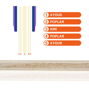 Loki ไม้ปิงปอง K1-T ใบมีด, ใบมีดไม้ปิงปองควบคุมสูงนำเข้าสำหรับฝึกซ้อม - Product Image 4