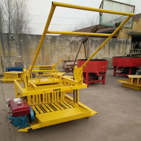 Machine à fabriquer des blocs de pavés creux et pleins emboîtables LONTA QM4-45 de 4, 5, 6 et 8 pouces pour la fabrication de briques en ciment et béton
