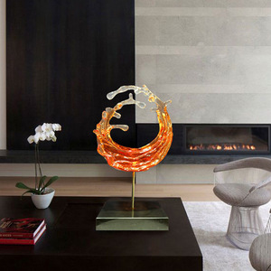Escultura de Resina, Adorno Artístico Irregular para Decoración del Hogar y Escritorio - Product Image 1