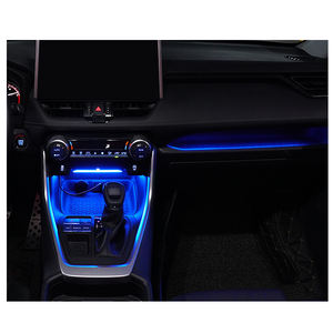 Voiture console centrale tableau de bord atmosphère lumière porte bol lampe panneau pour toyota <span class=keywords><strong>rav4</strong></span> 2020 2021 <span class=keywords><strong>2022</strong></span> 2023 2024 xa50 <span class=keywords><strong>accessoires</strong></span> - Product Image 1
