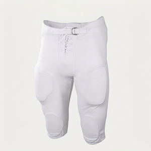 เสื้อฟุตบอลอเมริกัน XEEP รุ่นปรับแต่งได้ XC-AFU-26 สำหรับผู้ชาย เนื้อผ้าโพลีเอสเตอร์น้ำหนักเบา ระบายอากาศได้ดี พิมพ์ลายด้วยเทคโนโลยีฮีททรานเฟอร์ ประสิทธิภาพสูง - Product Image 1