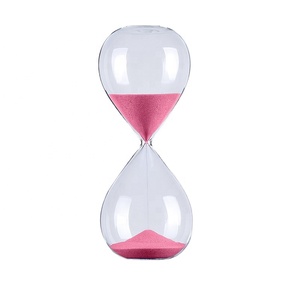 NUEVOS PRODUCTOS Reloj de Arena de Media Hora, Temporizador de 5/30/60 Minutos, Reloj de Arena de Vidrio Personalizado Hecho a Mano, Regalo, Adorno para Bodas y Fiestas - Product Image 1