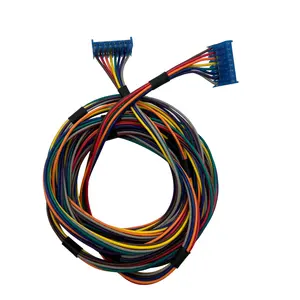 Arnés de cableado personalizado Montaje de cables Conector JST Molex TE Cable eléctrico Arnés de cableado completo para automóviles