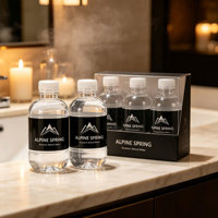 Bouteilles d'eau en plastique personnalisées avec logo OEM, étiquette privée, pour hôtel, événement d'entreprise, cadeau promotionnel