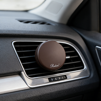 Diffuseur de parfum solide de luxe personnalisé avec logo et design de marque privés, en EVA parfumé, pour grille d'aération de voiture
