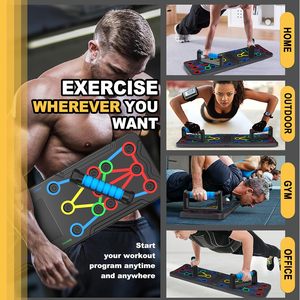 IUT Planche de musculation mécanique solide 15-en-1, système d'exercices multifonctionnel pour la maison (poitrine/dos/épaules), brûle les graisses - Product Image 2