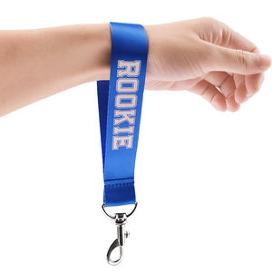 Lebei พวงกุญแจสั้นแบบกำหนดเอง, ที่ใส่บัตรไนลอนพร้อมพิมพ์ซิลค์สกรีนสำหรับป้ายและโลโก้ - Product Image 5